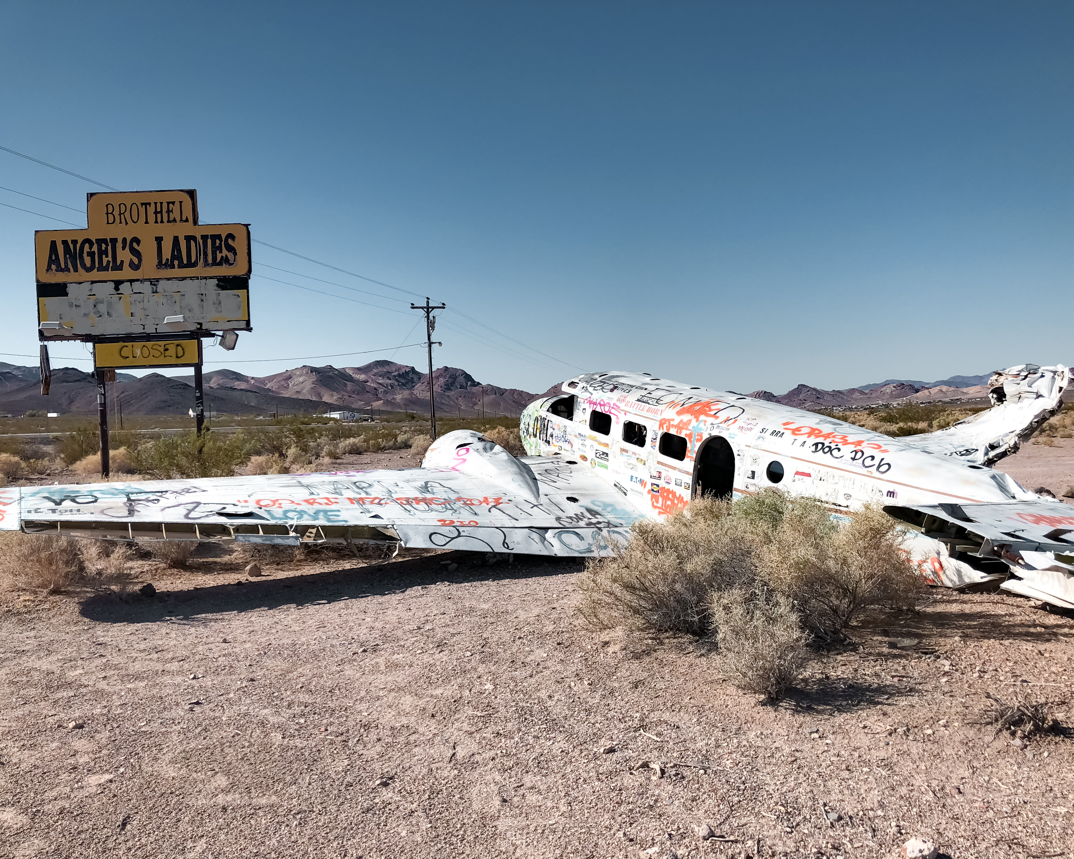 Nevada: Crash sur une maison close
