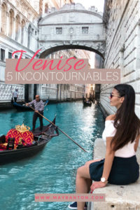 Venise en Italie est un voyage à faire au moins une fois dans sa vie, dans ce post, je te parle de 5 incontournables que j'ai adoré dans la cité des amoureux.