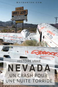 Connais-tu l'histoire du crash d'un Beechcraft C-45 sur une maison close dans le Nevada ? Non? un indice... c'était pour une nuit torride. Je te raconte toute l'histoire dans cet article.