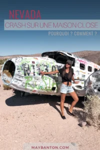 Un crash sur une maison close dans le Nevada c'est plutôt atypique.... mais quand on sait que la carcasse de l'avion est resté là volontairement, ça a titillé ma curiosité. Je te raconte l'histoire incroyable de ce pilote qui a mis sa vie en danger pour une nuit torride.