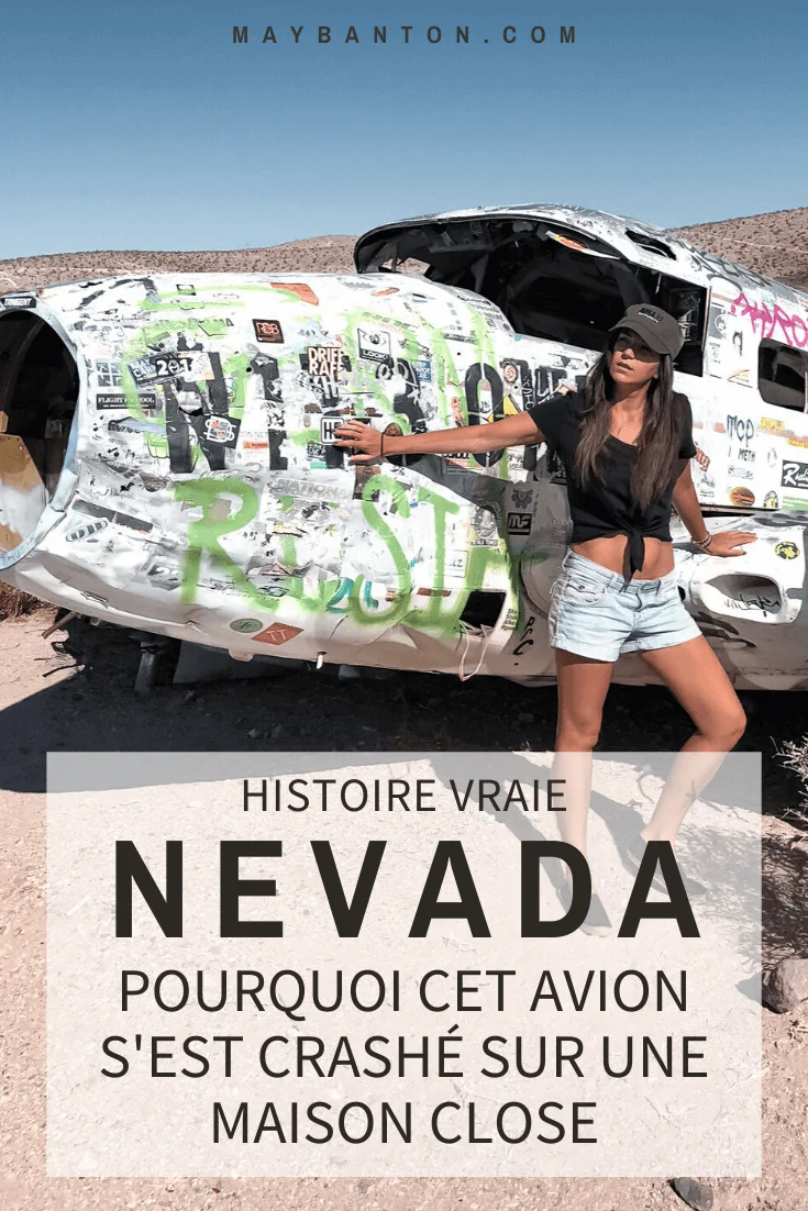 Je te raconte l'histoire atypique de ce crash sur une maison close dans le Nevada... Un petit indice... une nuit torride était en jeu.