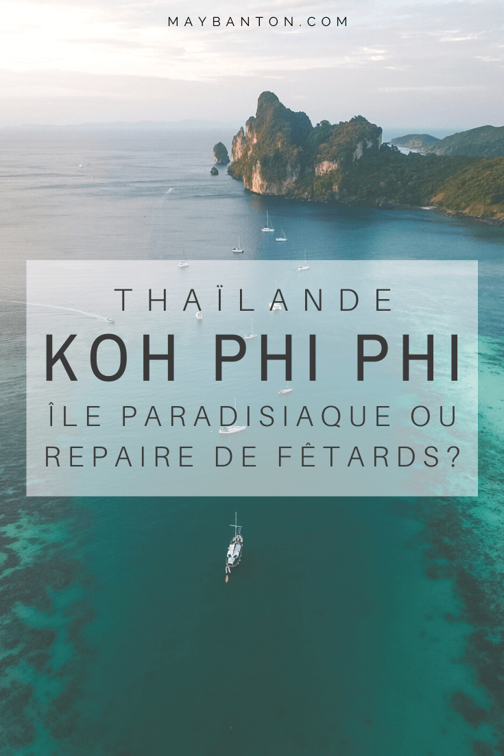 Koh Phi Phi est l'une des îles les plus convoitées de Thaïlande. On entend beaucoup d'avis différents sur l'île, alors dans cet article je t'aide à démêler le vrai du faux et ainsi tu pourras savoir si Koh Phi Phi est devenue trop touristiques pour toi