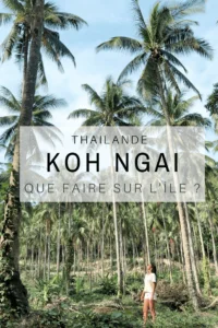Parmi les paysages magnifiques de Thaïlande, l'île de Koh Ngai est la destination parfaite pour les amoureux de calme et de nature. Ce post t'aidera à savoir si tu dois l'inclure dans ton itinéraire de Thaïlande.