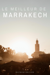 Les palais, les souks, les jardins, les riads... il y a temps à découvrir à Marrakech. Dans ce guide je te parle uniquement des meilleurs choses à voir ou à faire à Marrakech.