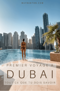De la Burj Khalifa et son spectacles de fontaines au désert en passant par global village, les plages ou encore le fabuleux quartier de la marina, dans cet article je t'aide à préparer ton premier voyage à Dubaï.