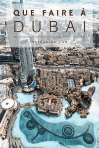 De la Burj Khalifa au désert en passant par global village, les plages ou encore le fabuleux quartier de la marina, dans cet article je te dis tout des meilleures activités à faire à Dubai.