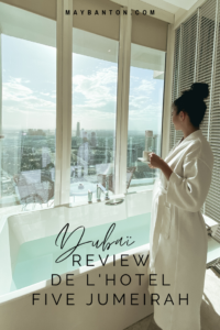 Dans cet article je te propose une review complète et honnête de l'hôtel de luxe Five Jumeirah Village de Dubaï.