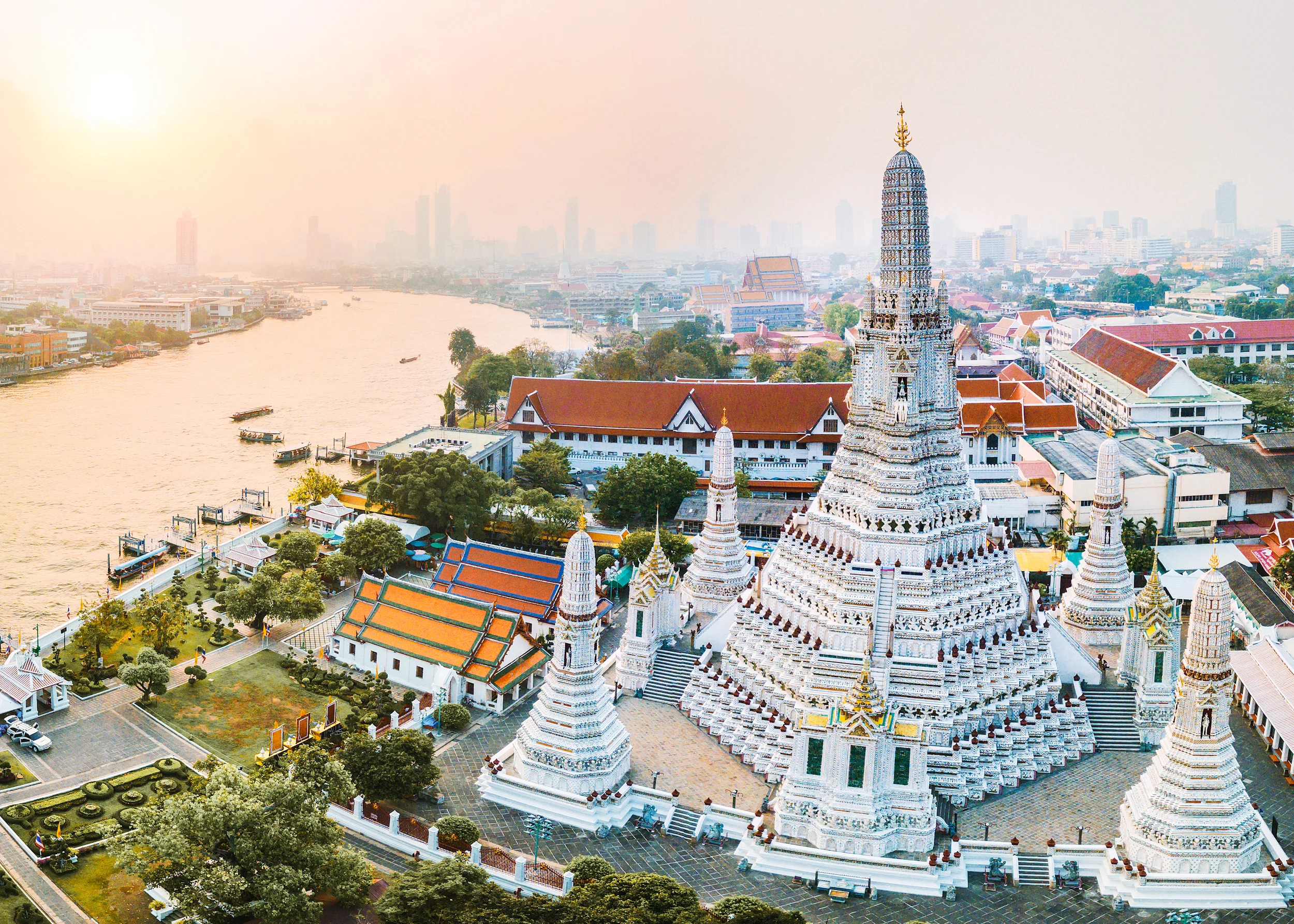 Wat Arun (le temple de l’aube) Bangkok Thaïlande