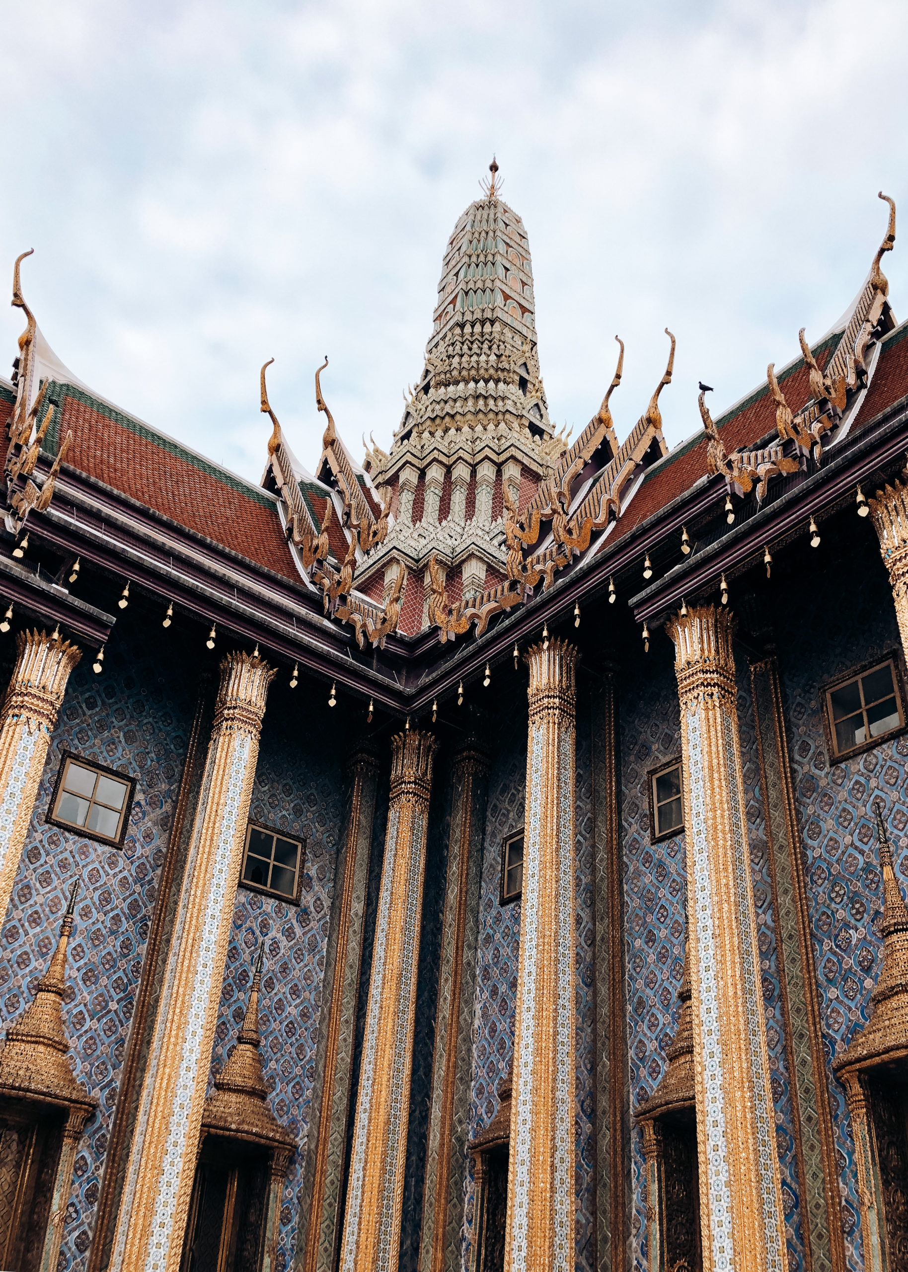 Wat Phra Kaew (temple du bouddha d’emeraude – Palais Royal) Bangkok Thailande