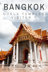 Il y a plus de 400 temples à Bangkok, pour t'aider à choisir quels temples visiter je te présente les 10 plus beaux de la capitale Thaïlandaise.