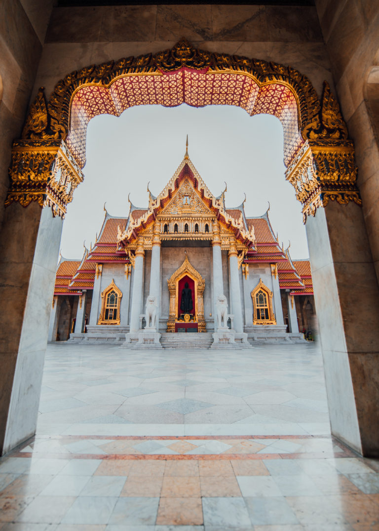 Wat Benchama Bophit (Le temple de marbre) Bangkok Thaïlande