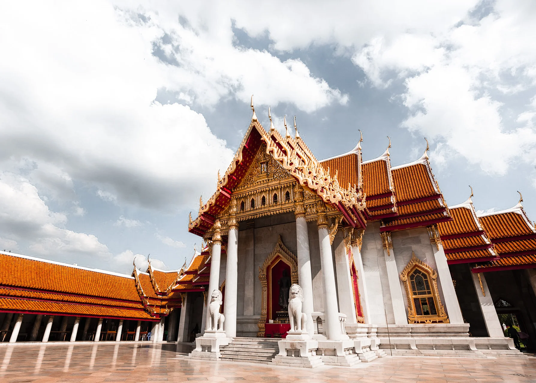 Wat Benchama Bophit (Le temple de marbre) Bangkok Thaïlande