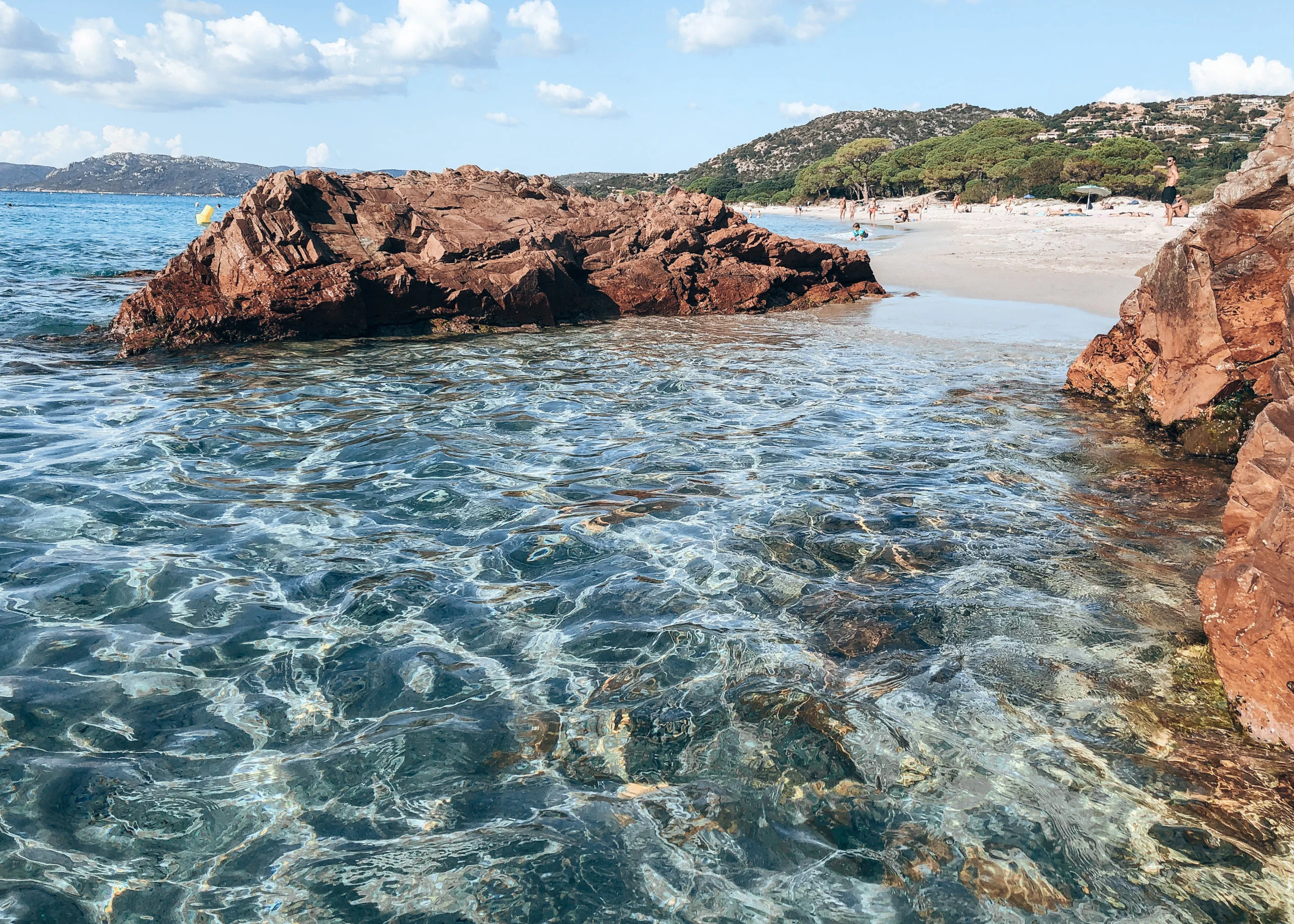 plage Palombaggia corse du sud, france