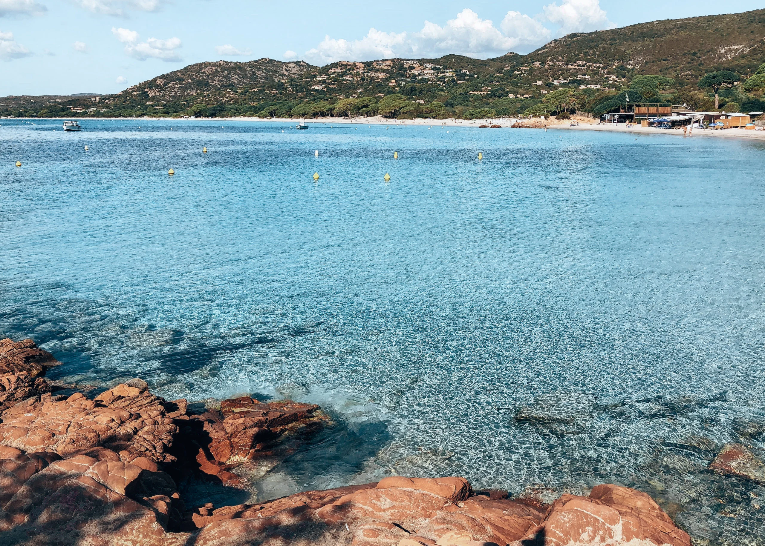 plage Palombaggia corse du sud, france