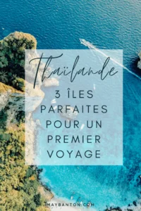 Il y a autour de 100 îles en Thaïlande. Pas facile de savoir où aller lors d'un premier voyage. J'ai sélectionné 3 îles, très différentes mais qui te permettront d'expérimenter différentes facettes du pays du sourire.