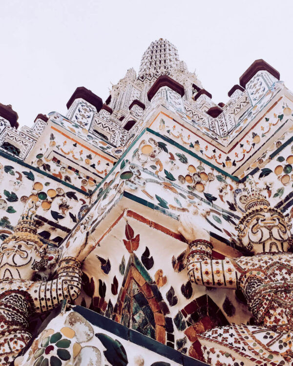 Wat Arun (le temple de l’aube) Bangkok Thaïlande