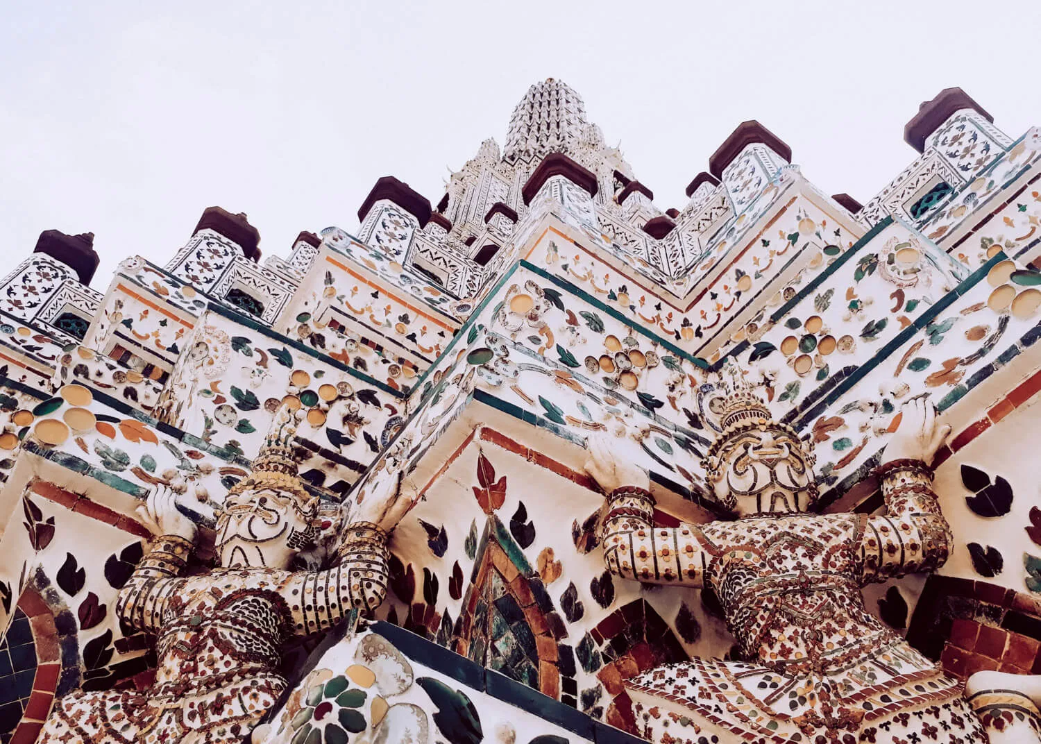 Wat Arun (le temple de l’aube) Bangkok Thaïlande