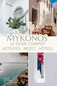guide de Mykonos Grece