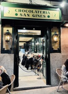 Où manger à Madrid ? Chocolaterie Gimenez
