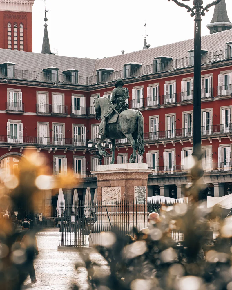 Plaza Mayor, Madrid Espagne