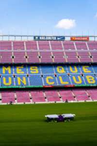 Le stade camp nou de Barcelone