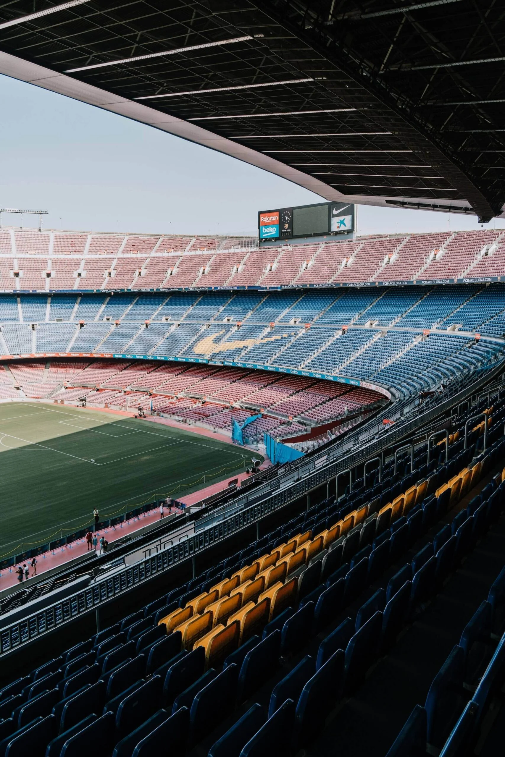 Le stade camp nou de Barcelone