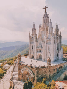 Barcelone le temple du sacré coeur