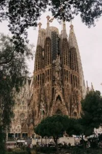 Sagrada familia barcelone, espagne