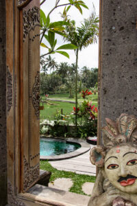 Hotel Ubud, Bali dans les rizières