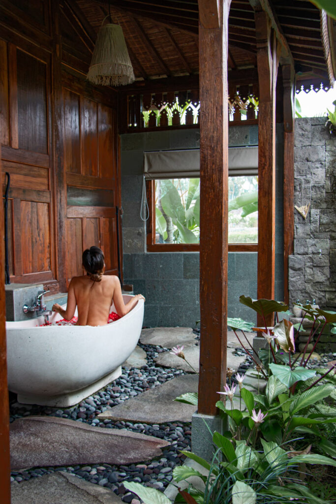 Hotel Ubud, Bali dans les rizières