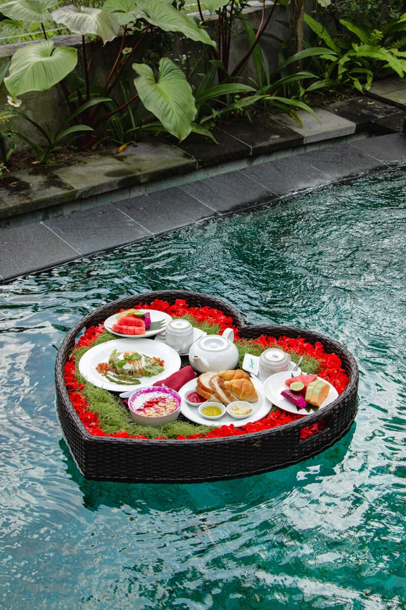 Hotel Ubud, Bali dans les rizières