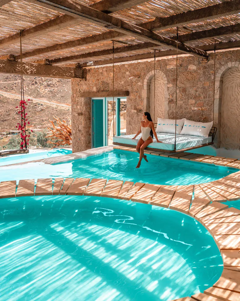 Voyages de Noces dans un hôtel dans les Cyclades, Grèce