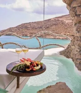 Voyages de Noces dans un hôtel dans les Cyclades, Grèce