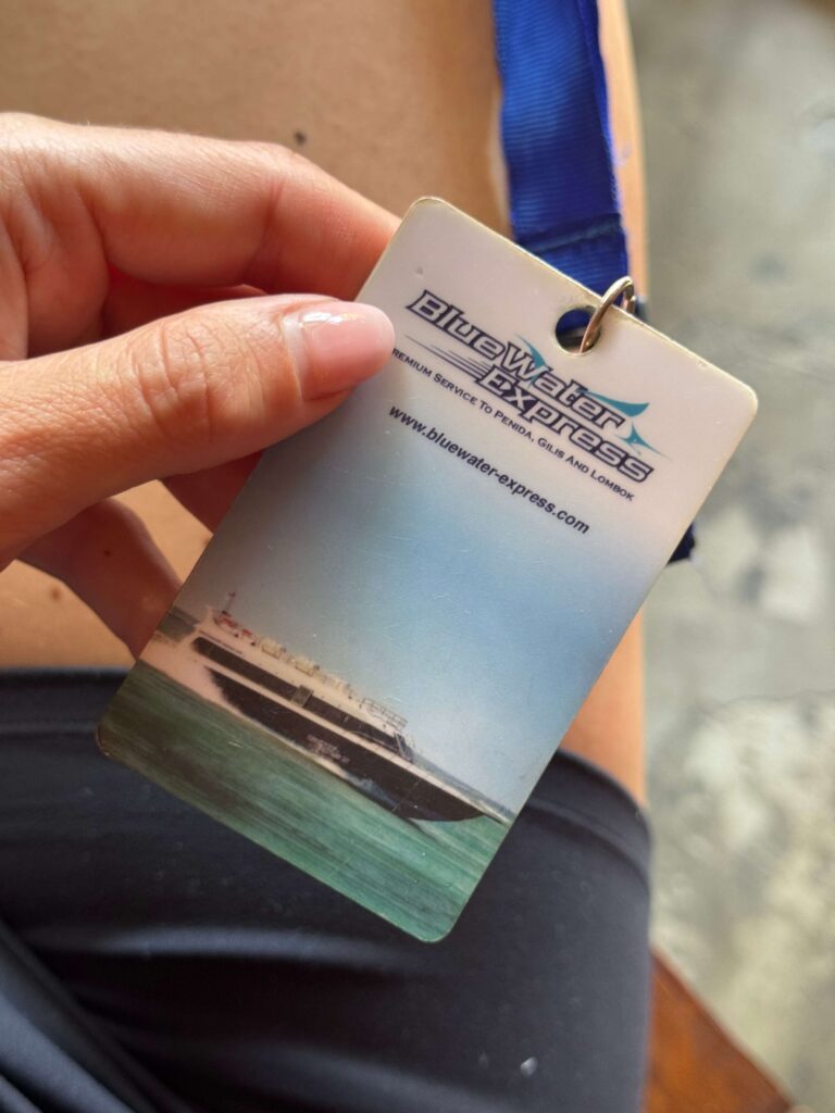 bluewater express fast boat en indonesie