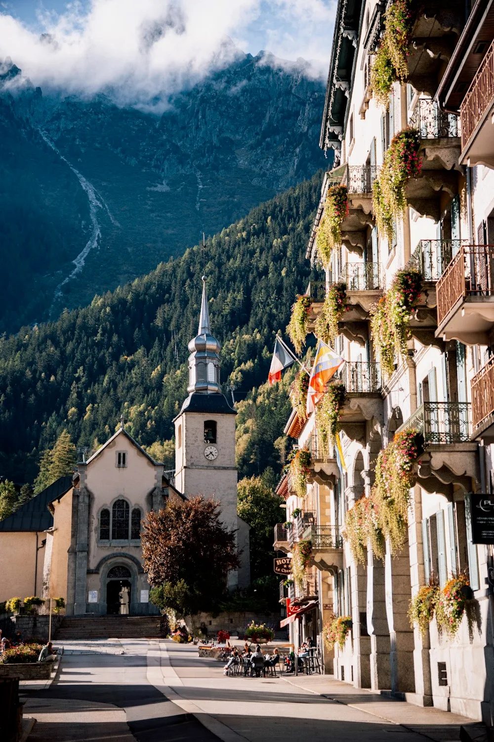 centre ville de chamonix