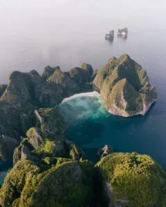 Belle vue de koh phi phi