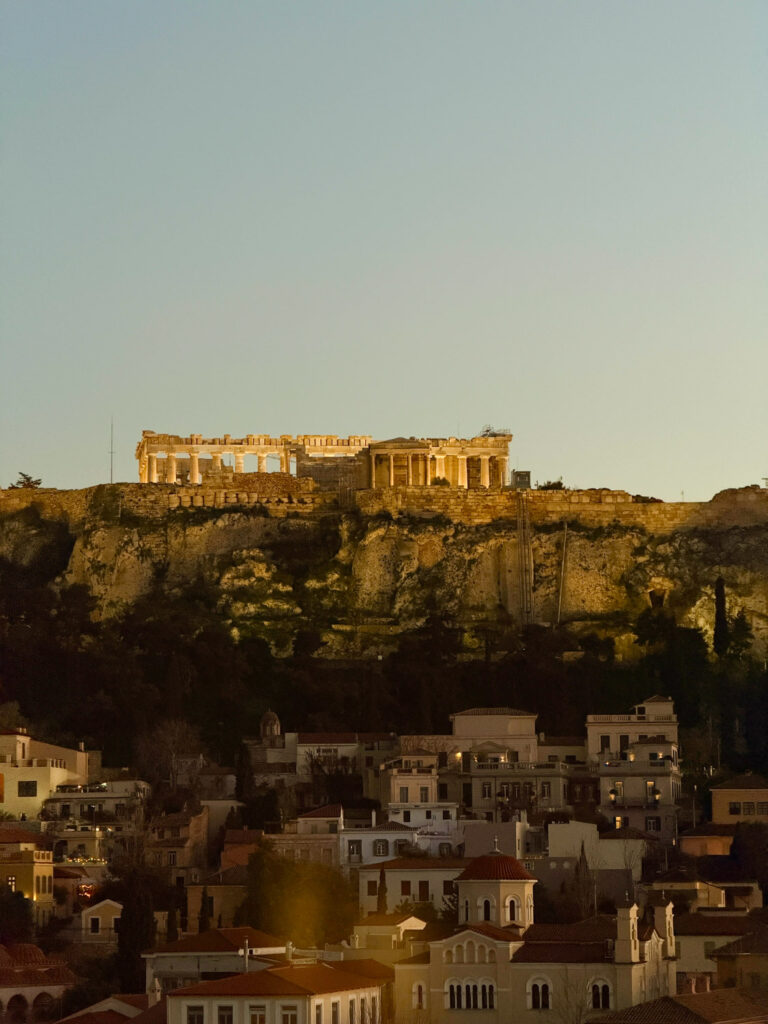 Que faire à Athènes ? Sunset au rooftop A for Athens